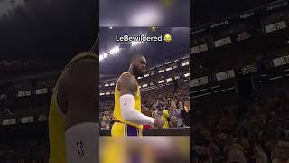 LeBron James was perplexed by no chalk in the bottle