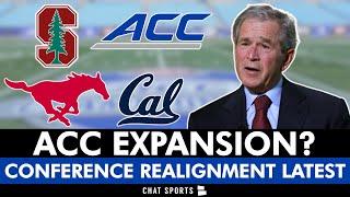 ACC EXPANSION? College Football Realignment Rumors on Stanford, Cal, SMU & George W. Bush