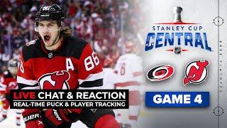 New Jersey Devils vs. Carolina Hurricanes | Live Chat | Game 4 | NHL Playoffs