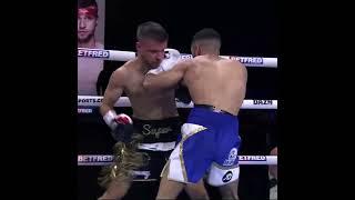 Galal Yafai Stops Tommy Frank In Very First Round  #shorts