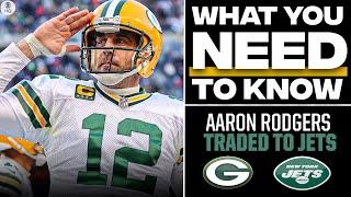 Everything You Need To Know About Aaron Rodgers TRADED TO JETS | CBS Sports HQ