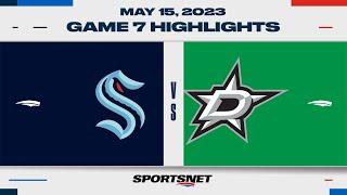 NHL Game 7 Highlights | Kraken vs. Stars - May 15, 2023