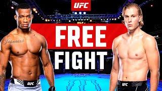 Jailton Almeida vs Anton Turkalj | FREE FIGHT | UFC Charlotte