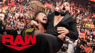 Shinsuke Nakamura demolishes Seth "Freakin" Rollins: Raw highlights, Sept. 18, 2023
