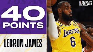 LeBron James's HISTORIC 40-Point Performance In Game 4! | May 22, 2023