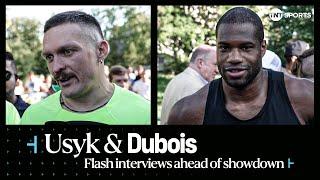 Oleksandr Usyk and Daniel Dubois "ready to do business" in Poland | Watch #UsykDubois on TNT Sports
