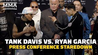 Gervonta Davis, Ryan Garcia Jaw At Press Conference Staredown - MMA Fighting