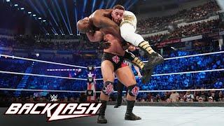 Theory vs. Lashley vs. Reed - United States Title Triple Threat Match: WWE Backlash 2023 highlights
