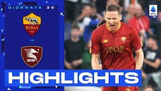 Roma-Salernitana 2-2 | Roma salvata in extremis da Matic: Gol e Highlights | Serie A TIM 2022/23