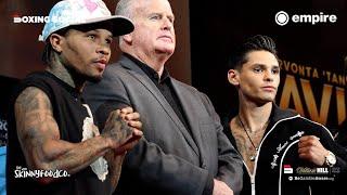 IT’S PERSONAL! GERVONTA DAVIS & RYAN GARCIA FACE OFF AND TRADE INSULTS AT FINAL PRESS CONFERENCE