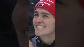 Die deutschen Frauen sichern sich WM-Gold im Skisprung-Krimi  | sportstudio | #shorts