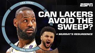 Nuggets on the VERGE of SWEEPING the Lakers  Can LeBron James help it? | NBA Today
