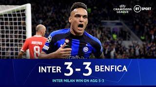 Inter vs Benfica (3-3) | The Milan derby is on it's way! | Champions League Highlights