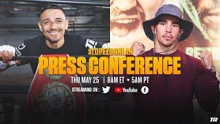 Lopez vs Conlan | FIGHT WEEK PRESS CONFERENCE