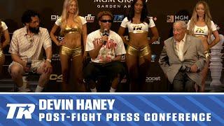 Devin Haney Post-Fight Press Conference