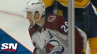 Avalanche's Nathan MacKinnon Sheds Predators Defender Before Wiring Home 40th Goal Of Season