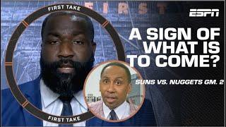Stephen A. DEBATES 'Mad Dog' Perkins over Suns vs. Nuggets Game 1   | First Take