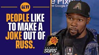 Kevin Durant & Chris Paul DEFEND Russell Westbrook On His Performance With The Clippers I CBS Sports