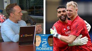 Will David Raya dethrone Aaron Ramsdale as Arsenal's No. 1? | The 2 Robbies Podcast | NBC Sports