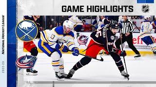 Sabres @ Blue Jackets 4/14 | NHL Highlights 2023