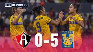 Atlas 0-5 Tigres | HIGHLIGHTS | Liga MX Femenil | 4tos de final Ida | 19 de mayo
