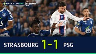 Strasbourg vs PSG (1-1) | PSG win a HISTORIC 11th title | Ligue 1 Highlights