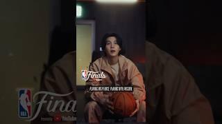 SUGA is READY for the 2023 #NBAFinals presented by YouTube TV! | #Shorts