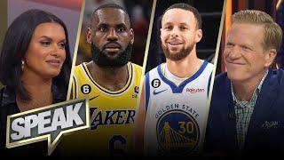 LeBron James or Steph Curry: Who has more to gain in Lakers-Warriors series? | NBA | SPEAK