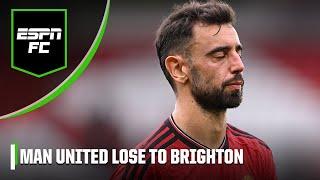Manchester United 1-3 Brighton FULL REACTION! ‘NO SURPRISE that Man United lost!’ | ESPN FC