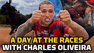 Trophy And Heartbreak: A Day At The Races With Charles Oliveira - MMA Fighting