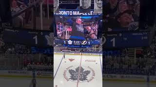 THAT Maple Leafs Fan Is In The Building!