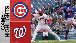 Cubs vs. Nationals Game Highlights (5/4/23) | MLB Highlights