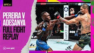 KNOCKED OUT COLD! | Alex Pereira v Israel Adesanya | UFC Official Full Fight Replay