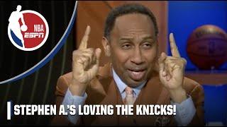 Stephen A. LOVES EVERYTHING about the New York Knicks ️ | NBA on ESPN