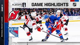 Devils @ Rangers; Game 6, 4/29 | NHL Playoffs 2023