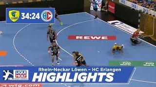 Rhein-Neckar Löwen – HC Erlangen 34:24 | Handball-Bundesliga Highlights