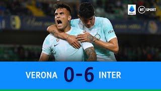 Verona vs Inter (0-6) | Nerazzurri couldn’t stop scoring | Serie A Highlights