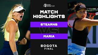 Peyton Stearns vs. Tatjana Maria | 2023 Bogota Final | WTA Match Highlights