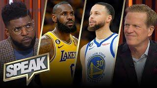Steph Curry, Warriors stay alive in Game 5, Anthony Davis exits early with hit to head | NBA | SPEAK