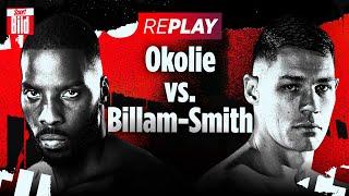 Boxen: WBO-Cruisergewicht Lawrence Okolie – Chris Billam-Smith | der komplette Kampf im Relive