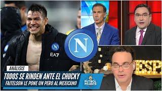 CHUCKY LOZANO, CAMPEÓN EN ITALIA. El mexicano fue FIGURA en el título del Napoli | Futbol Picante