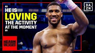 Eddie Hearn Provides An Update On Potential Anthony Joshua vs. Deontay Wilder Fight