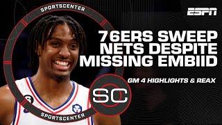 Why 76ers are hoping for an extended Hawks-Celtics series after sweeping Nets | SportsCenter