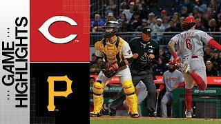 Reds vs. Pirates Game Highlights (4/22/23) | MLB Highlights