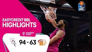 Telekom Baskets Bonn - NINERS Chemnitz | Highlights easyCredit BBL 22/23