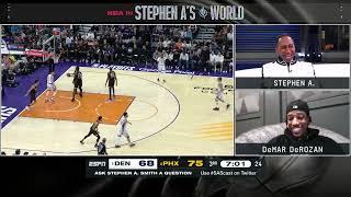 DeMar DeRozan reflects on his daughter screaming in Play-In Tournament  | Stephen A.'s World
