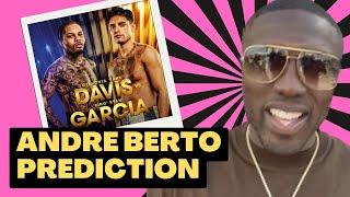 ANDRE BERTO PREDICTION FOR GERVONTA DAVIS VS RYAN GARCIA FIGHT!