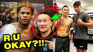 COLD!!! DEVIN HANEY SPARRING RYAN GARCIA MOLE - HANEY SNATCHES "R U OKAY" BOXER WHO INJURED RIBS OF
