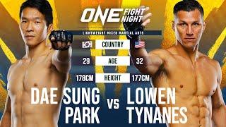 Dae Sung Park vs. Lowen Tynanes | ONE Championship Full Fight