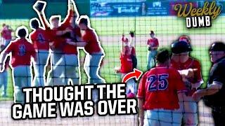 Missed tag leads to heartbreaking loss in high school baseball championship | Weekly Dumb